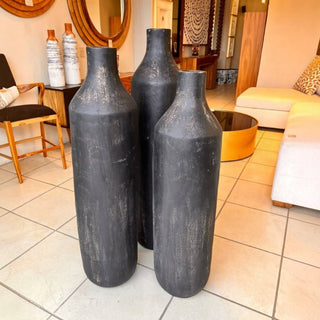 Botella Majo Set de 3 Carbón