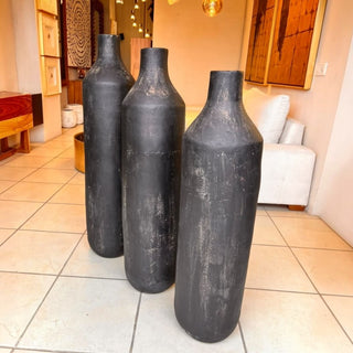 Botella Majo Set de 3 Carbón