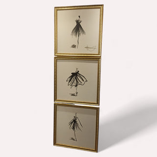 Cuadro Black Dance Set de 3