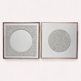 Cuadro Circulos Inverso Set de 2