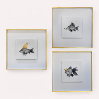 Cuadro Golden Life Set de 3