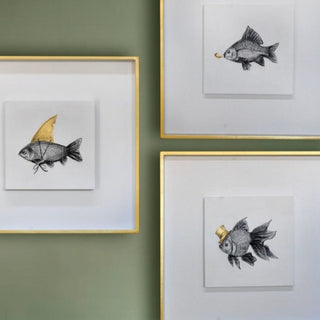 Cuadro Golden Life Set de 3