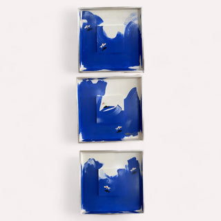Cuadro Mar Azul Set de 3
