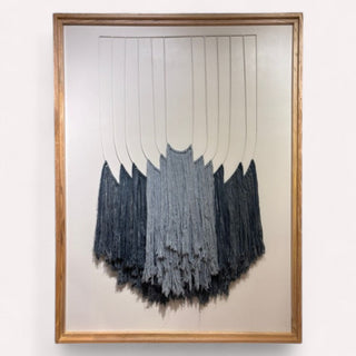 Cuadro Polinesia Gris