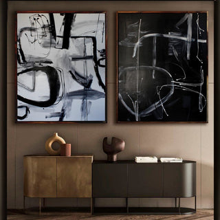 Cuadro Reflejos Blanco