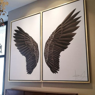 Cuadro Black Wings Set de 2