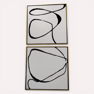 Cuadro Garabato Set de 2