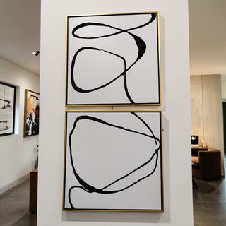Cuadro Garabato Set de 2