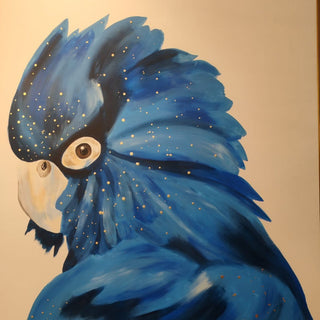 Cuadro Guacamayo Azul