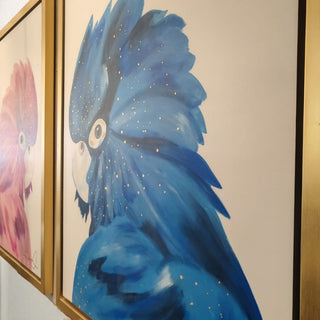 Cuadro Guacamayo Azul