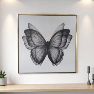Cuadro Mariposa Carboncillo