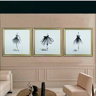 Cuadro Black Dance Set de 3