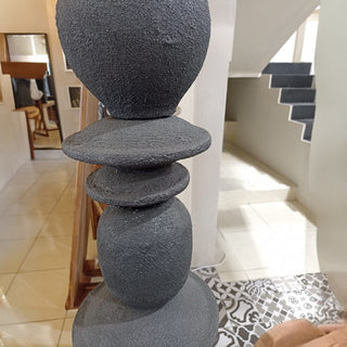 Escultura Malu Negro 8 Pzas.