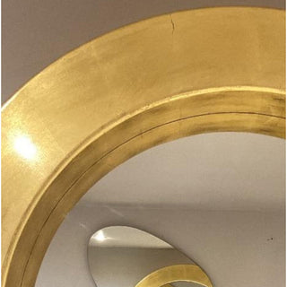 Espejo Disco Oro Grande