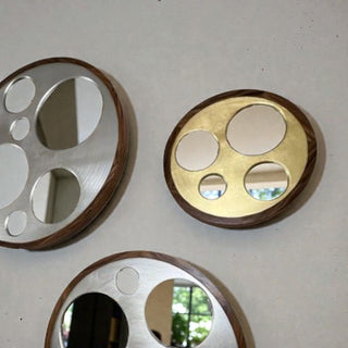 Espejo Engranes Chico Oro 80CM