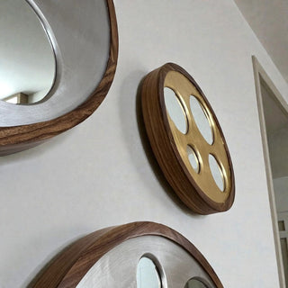 Espejo Engranes Chico Oro 80CM