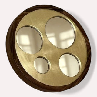 Espejo Engranes Chico Oro 80CM