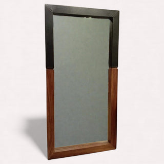 Espejo Malavi Piel Negro