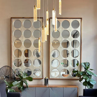 Espejo Zelanda Plata