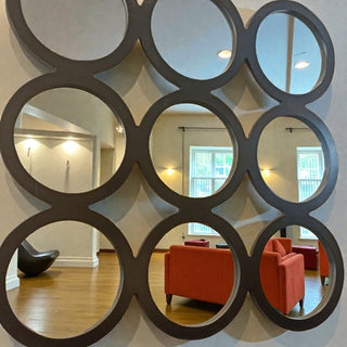 Espejo Aros Negros