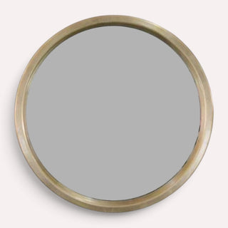 Espejo Circle Silver Boleado