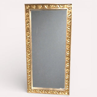 Espejo Muralla Flores Oro