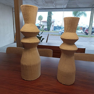 Jarrón 173 Set de 2 Blanco