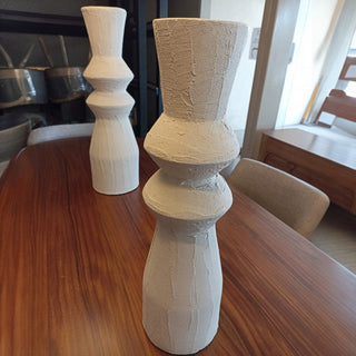 Jarrón 173 Set de 2 Blanco