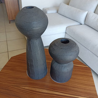 Jarrón 178 Set de 2 Negro