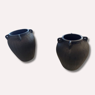 Jarrón Hacienda Set de 2 Nok Negro