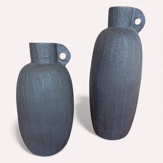 Jarrón 153 Set de 2 Negro