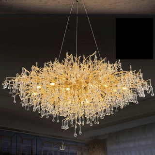 Lámpara Catar/120 Oro 1.20M