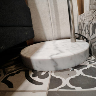 Lámpara de Pie 3LPDI23 Metal Nickel Satinado