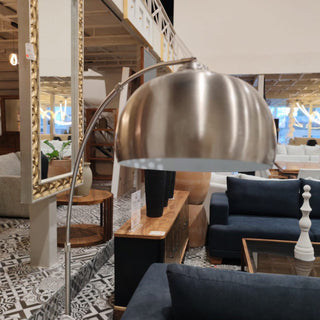 Lámpara de Pie 3LPDI23 Metal Nickel Satinado