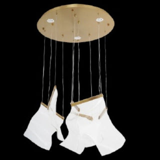 Lámpara 2CLAT38 Colgante Dorado