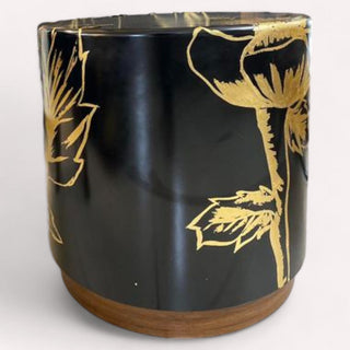 Mesa de Centro Amapola Negro Mediana