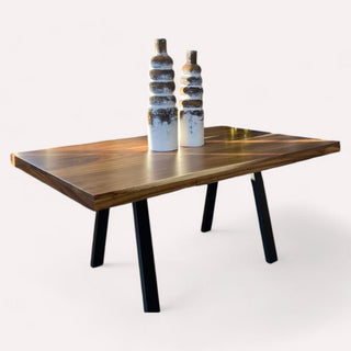 Mesa de Comedor Bari 6P Rectangular Parota