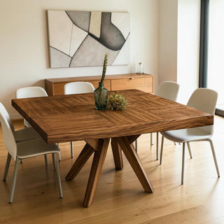 Mesa de Comedor Aria 8P Chapa Parota