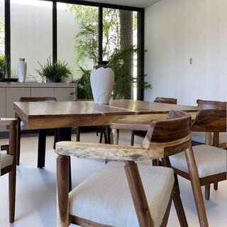 Mesa de Comedor Bari Cuadrada 8P 1.60M