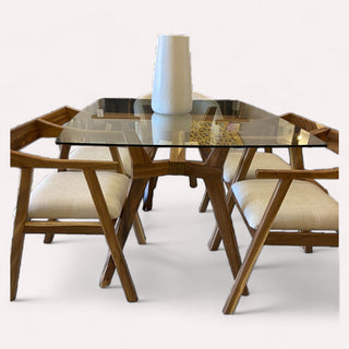 Mesa de Comedor Boho 6P