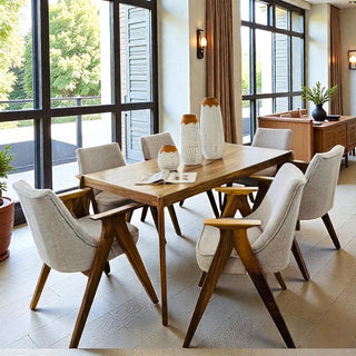 Mesa de Comedor Cosmo 6P Parota