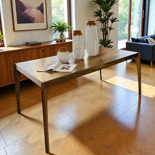 Mesa de Comedor Cosmo 8P Tabla 1" Parota