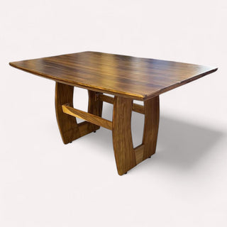 Mesa de Comedor Dinamarca 6P 1.60M Rosa Morada Tabla 1"