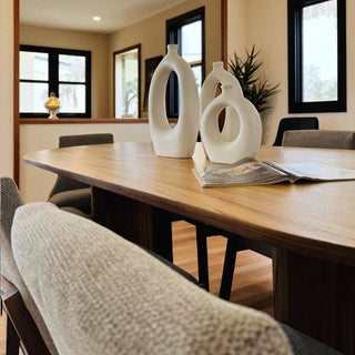 Mesa de Comedor Glam 8P 2.40M Chapa Parota