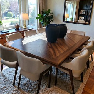 Mesa de Comedor Merida 10P Chapa Parota