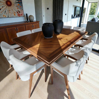 Mesa de Comedor Merida 10P Chapa Parota