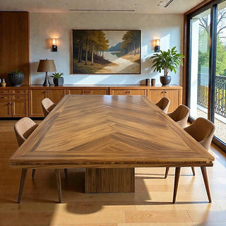 Mesa de Comedor Merida 12P 2.80M Chapa Parota