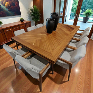 Mesa de Comedor Merida 12P 2.80M Chapa Parota