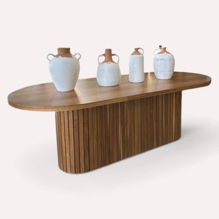 Mesa de Comedor Oval 6P