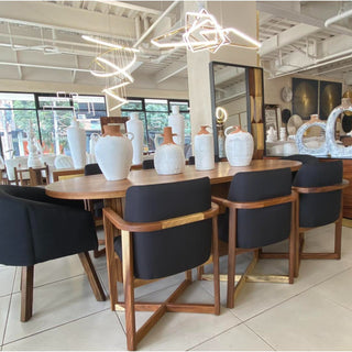 Mesa de Comedor Oval 6P